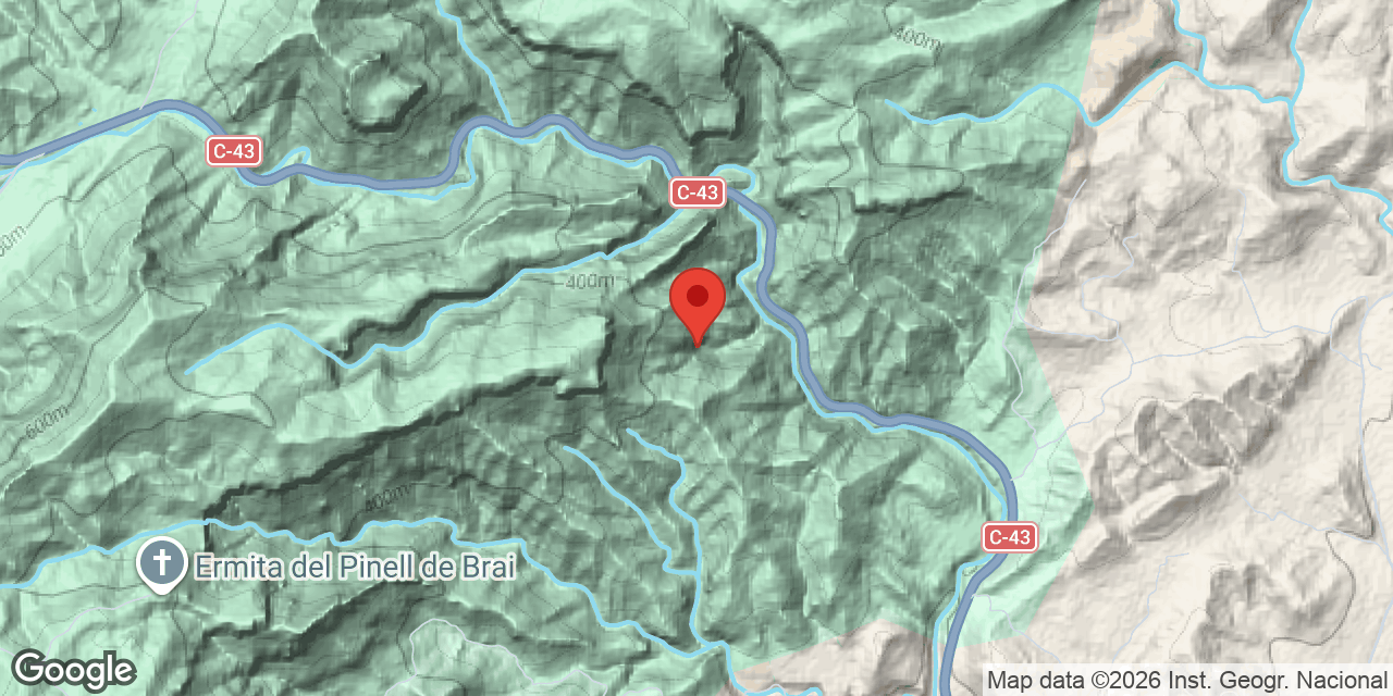 Mapa de situación de ROCA LLORENYA, COVA DE