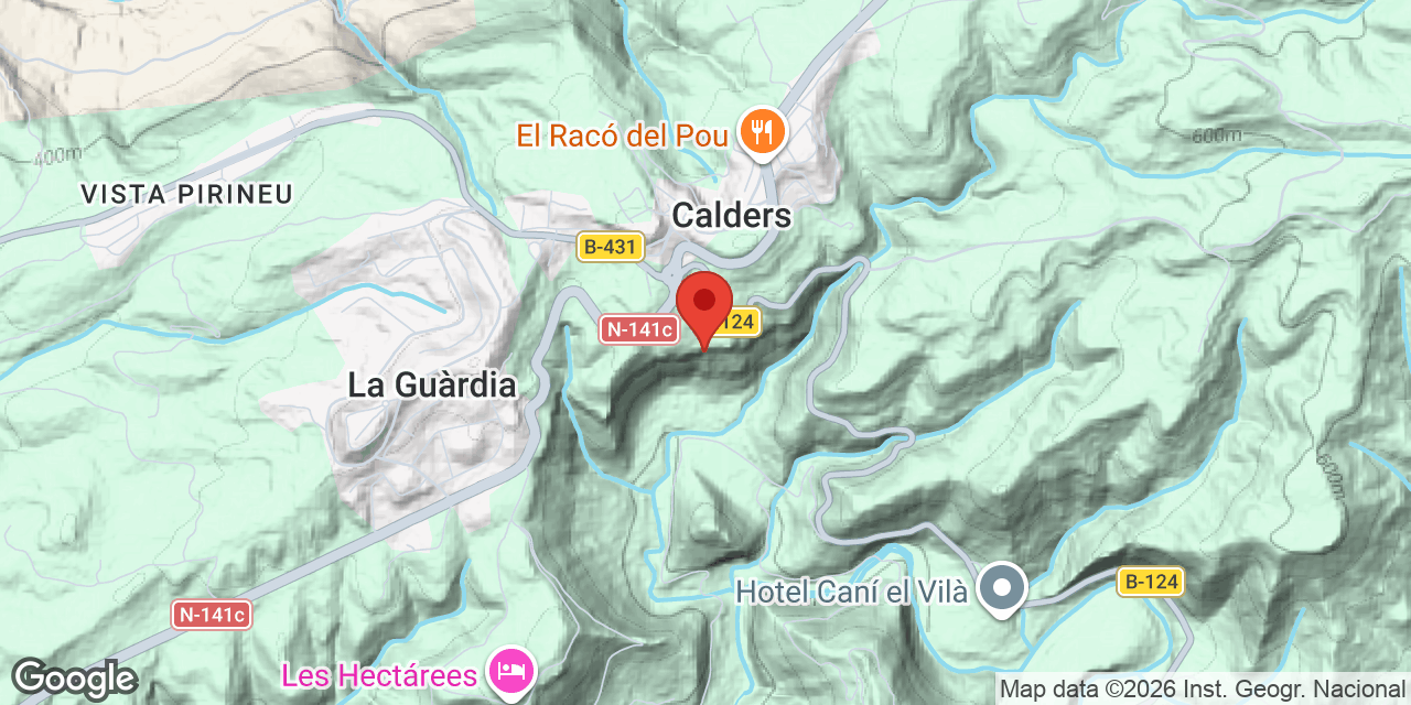 Location map of CARGOLAIRE, BAUMES DEL