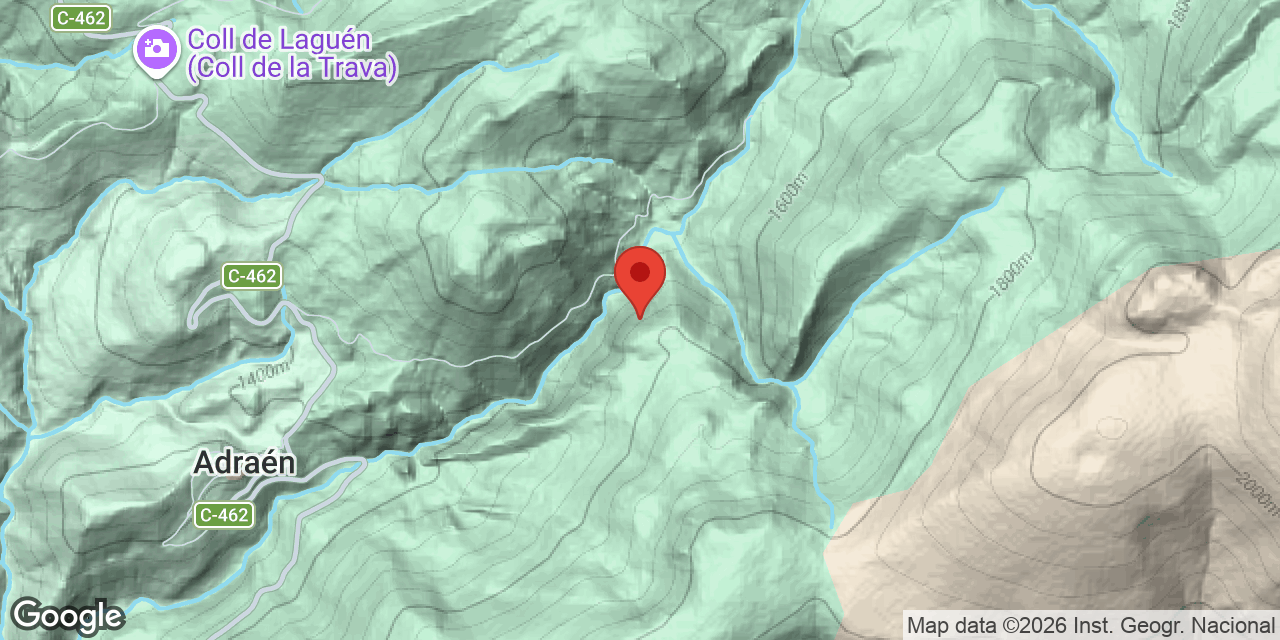 Location map of GEGANTS, COVA DELS
