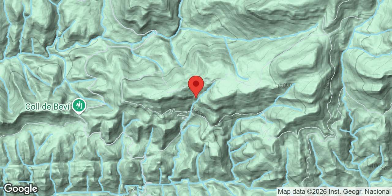 Location map of FONT TOSCA, BALMA DE LA