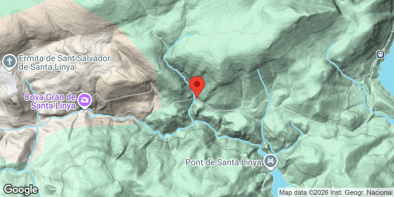 Location map of CAIXES, COVA DE LES