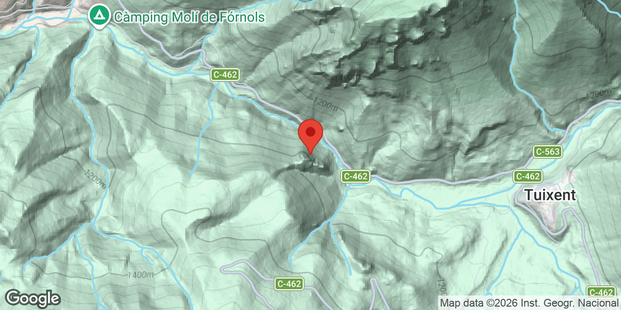 Mapa de situació de CASTELLOT, COVA DEL