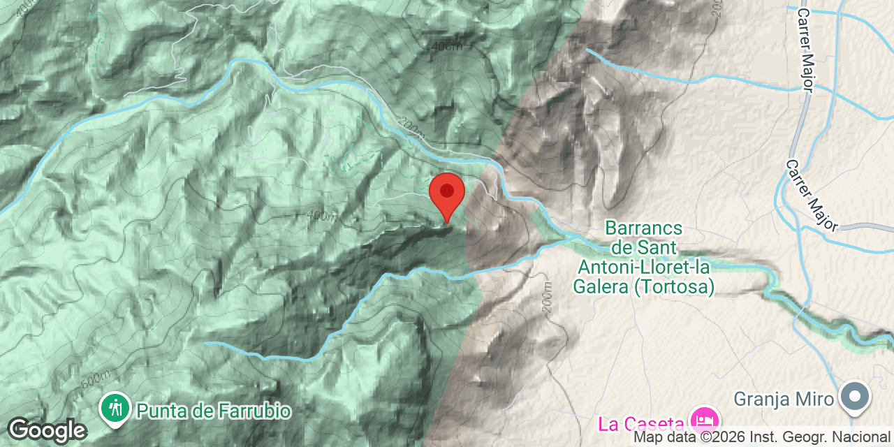 Mapa de situació de MOLA DEL BUITRE, AVENC DE LA