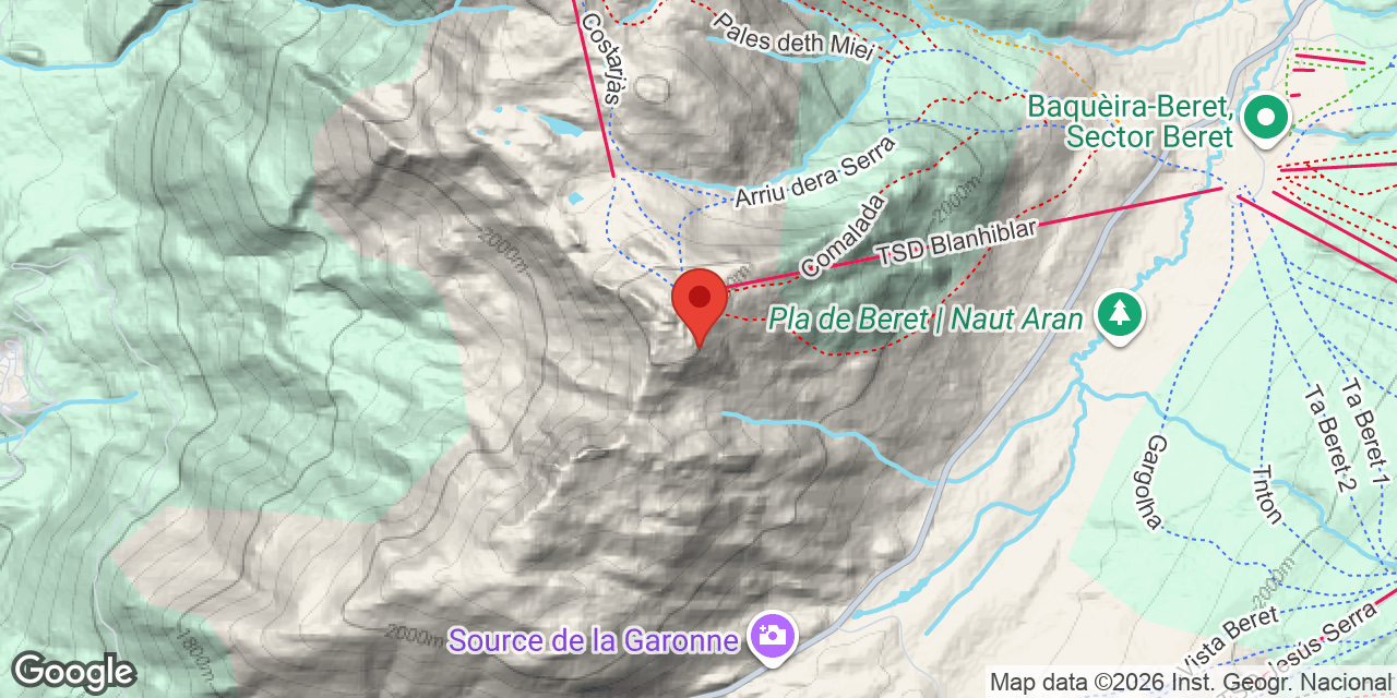 Mapa de situació de ANTENA, TRAOU DERA