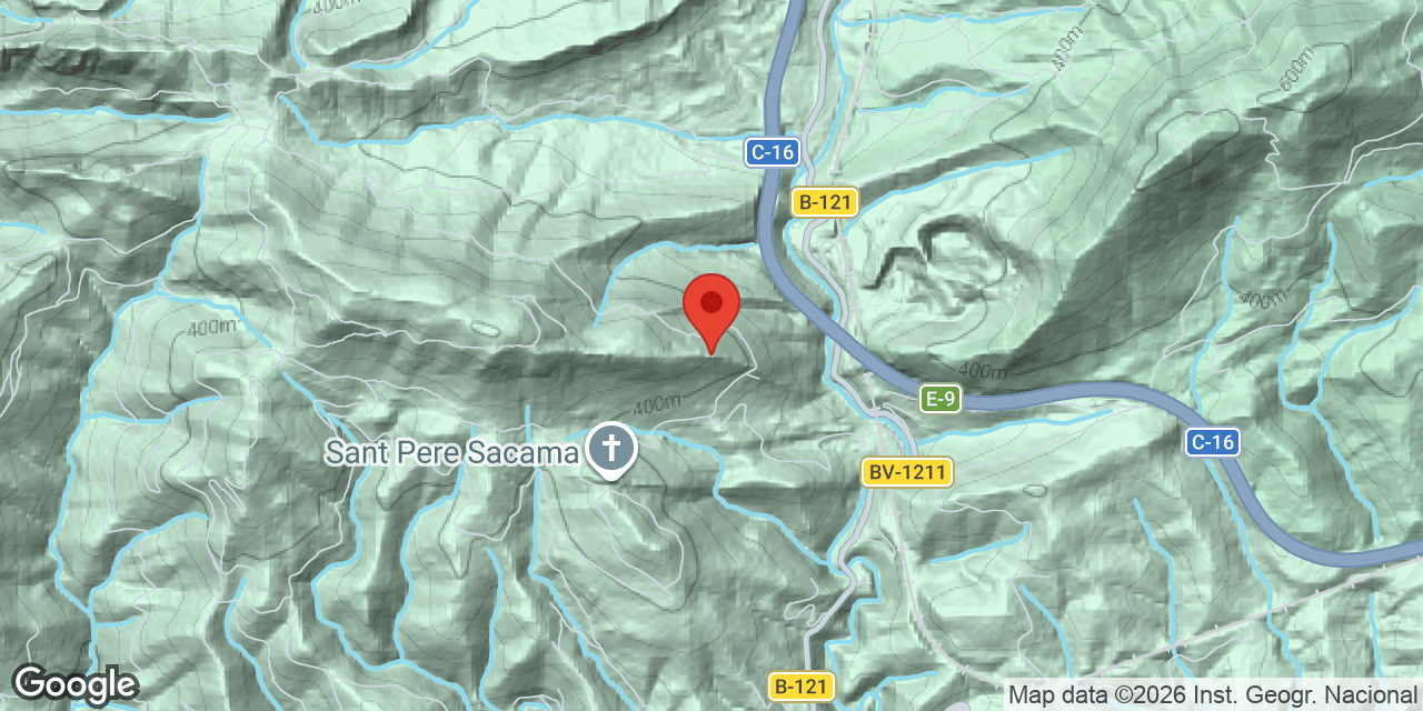 Mapa de situación de CAN COLESA, COVA DE