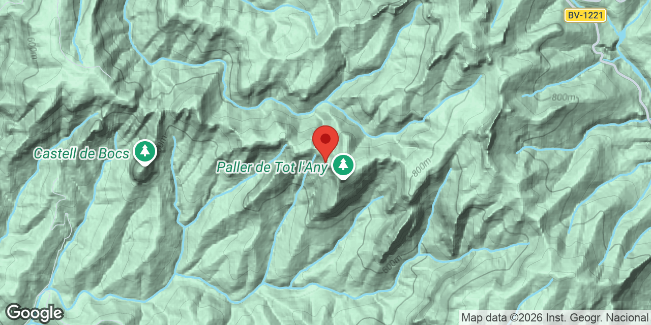 Mapa de situació de FONT DEL LLADRE, BALMA DE LA
