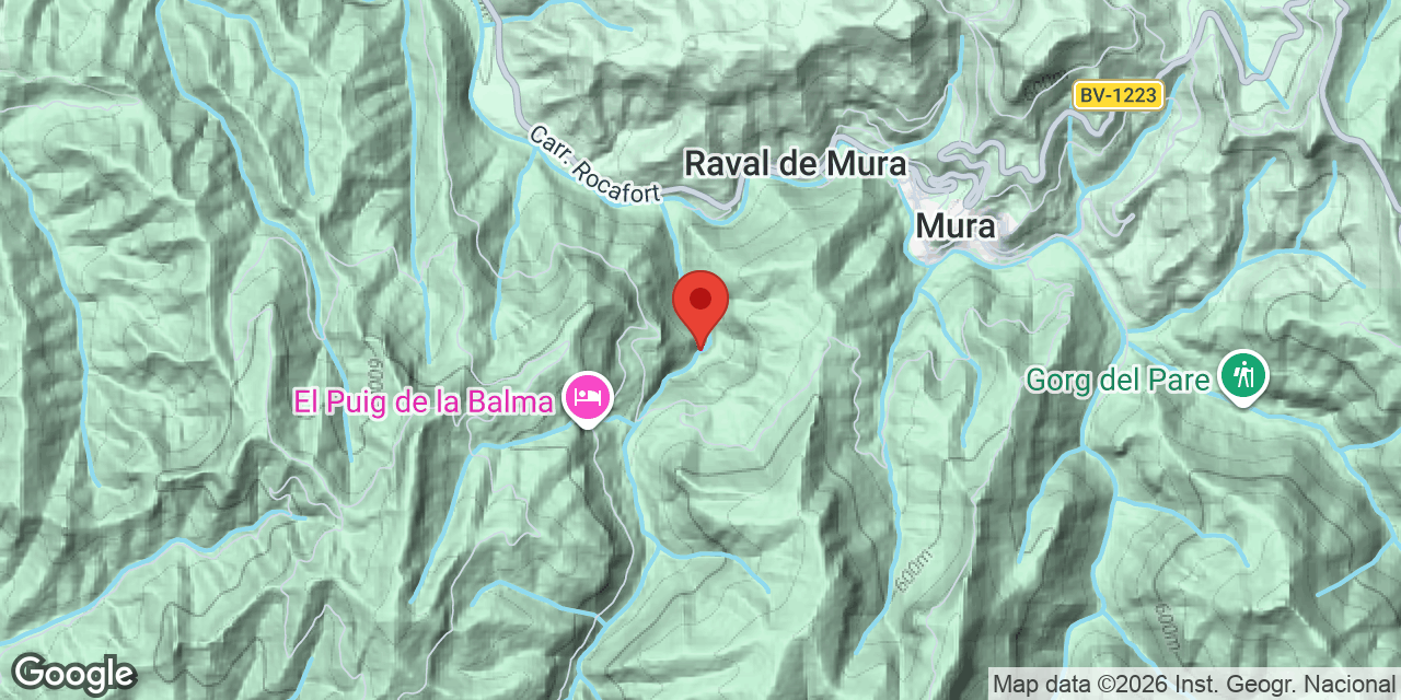 Mapa de situació de GUILLOTERA, BALMA