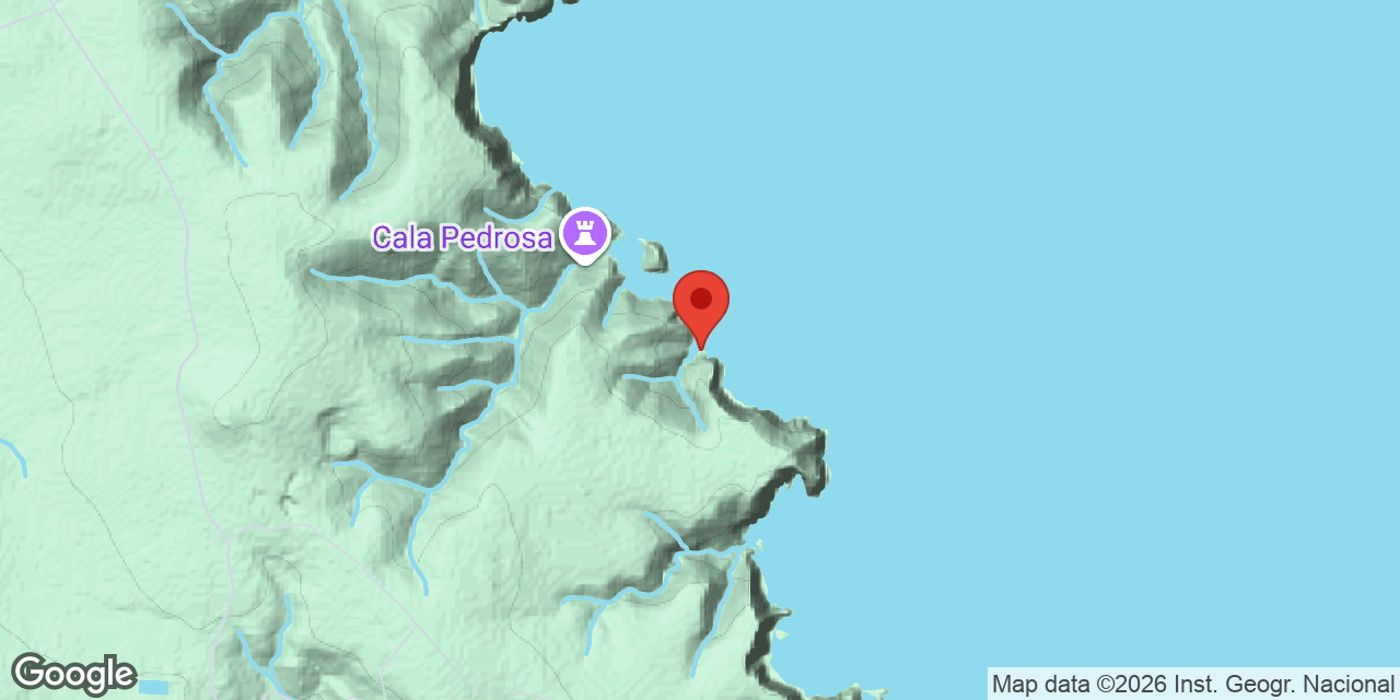 Mapa de situación de SARDINA, COVA DE LA