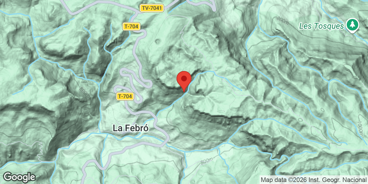 Carte de situation de MAS MUNTANYÈS, COVA DE