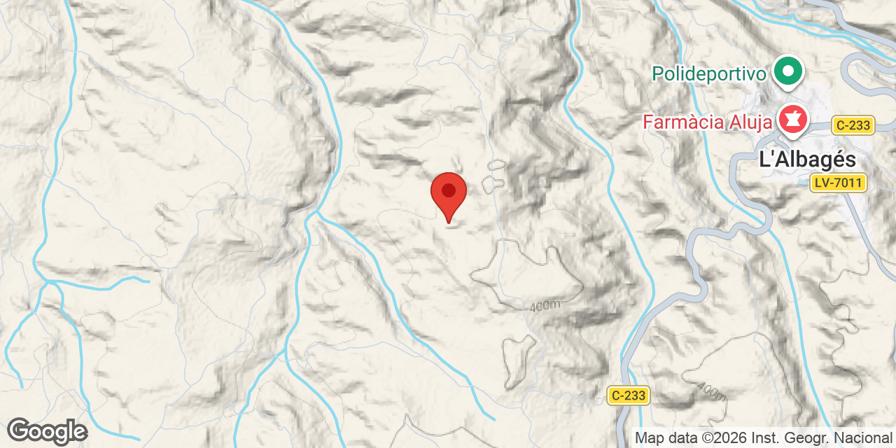 Mapa de situació de COVA, LA