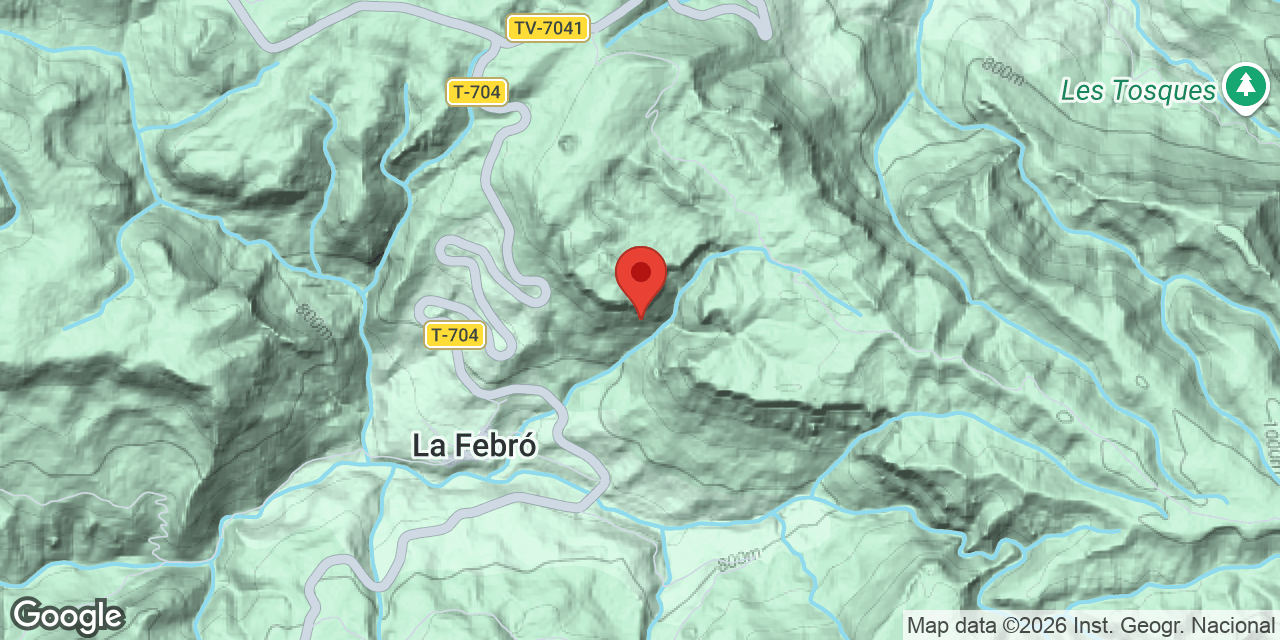 Location map of CANAL DE LA COVA DE LA VILA, AVENC DE LA