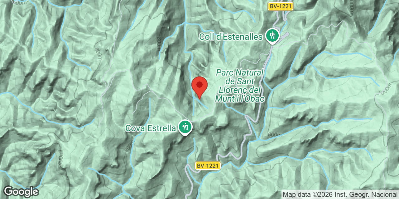 Mapa de situació de INESPERADA, COVA