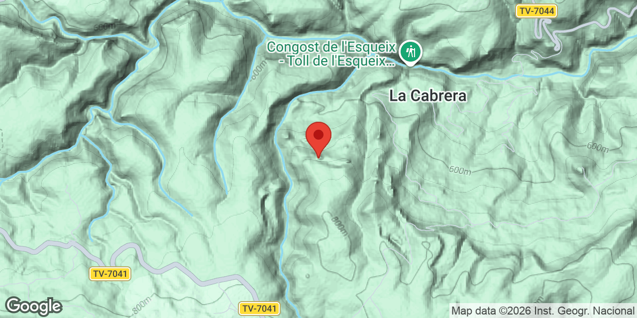 Mapa de situació de SALA, AVENC DE LA
