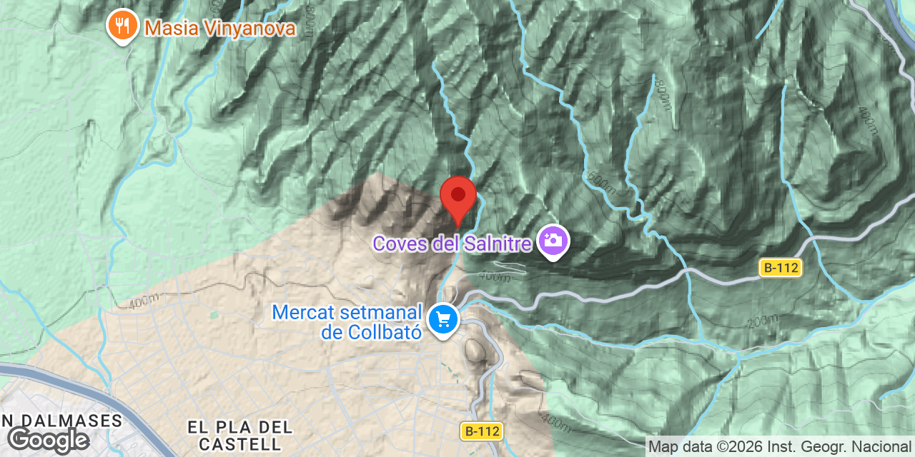Mapa de situación de XACÓ, COVA FÒSSIL Nº2 DEL