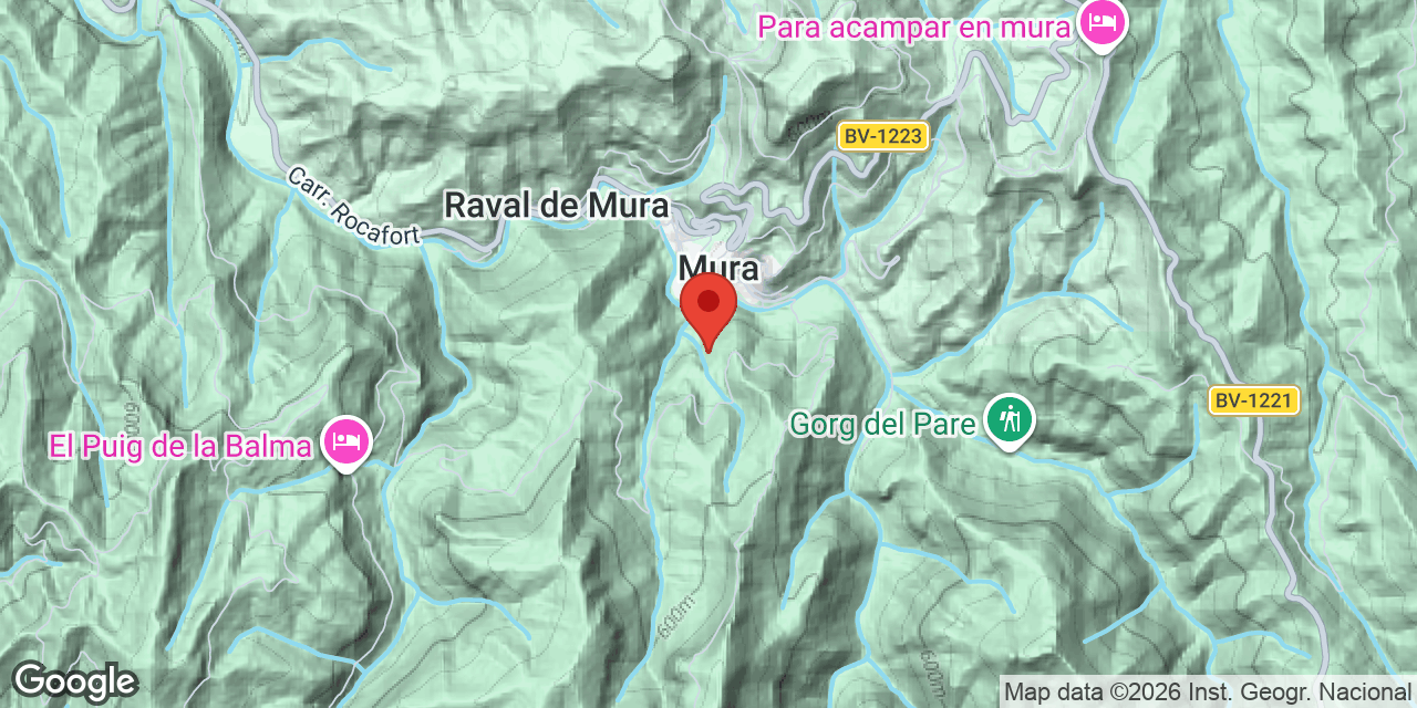 Mapa de situació de FORADOT, EL
