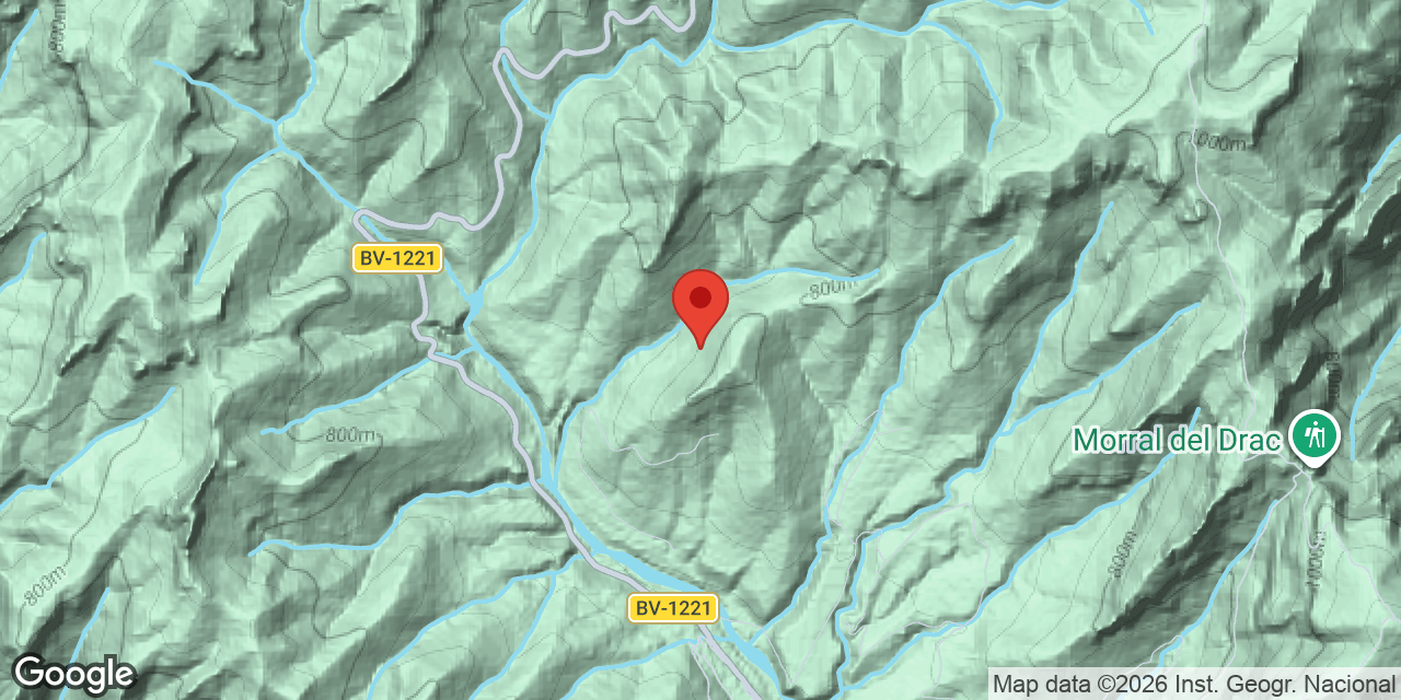 Carte de situation de ROVIRES, AVENC DE LES