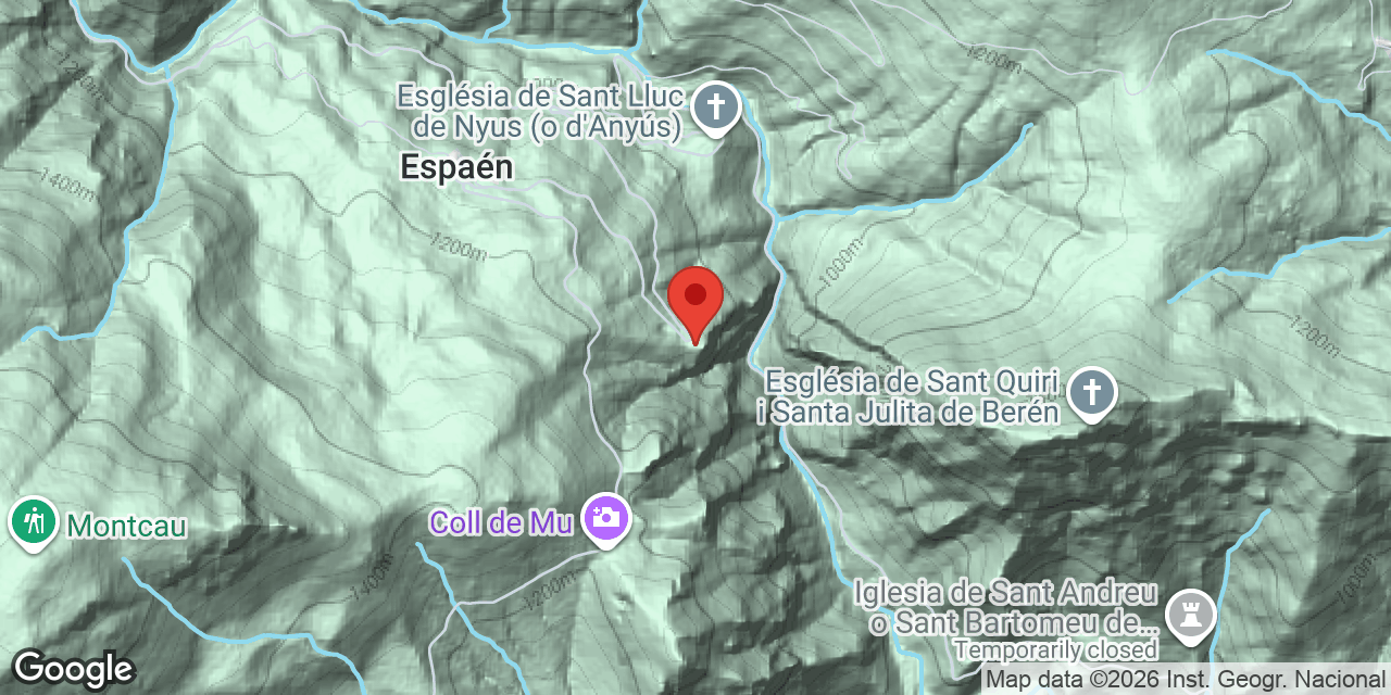 Location map of GRÈVOL, COVA Nº 1 DEL