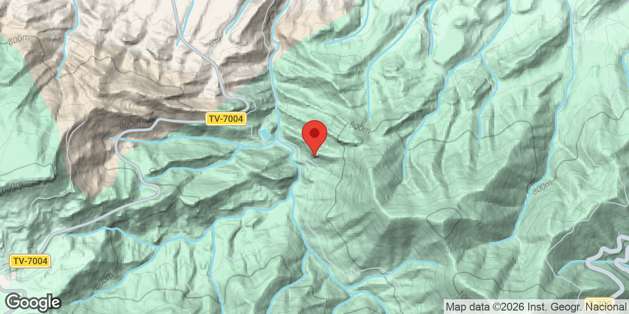 Mapa de situación de BARRANC DE BIERN, ABRIC DEL