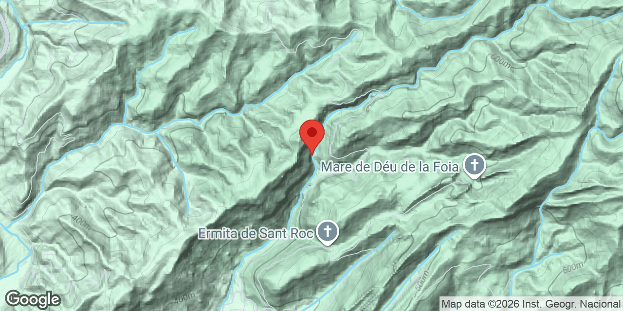 Carte de situation de GOTETES, COVA DE LES