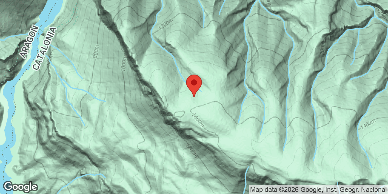 Mapa de situación de COSCOLL, FORAT DE LO
