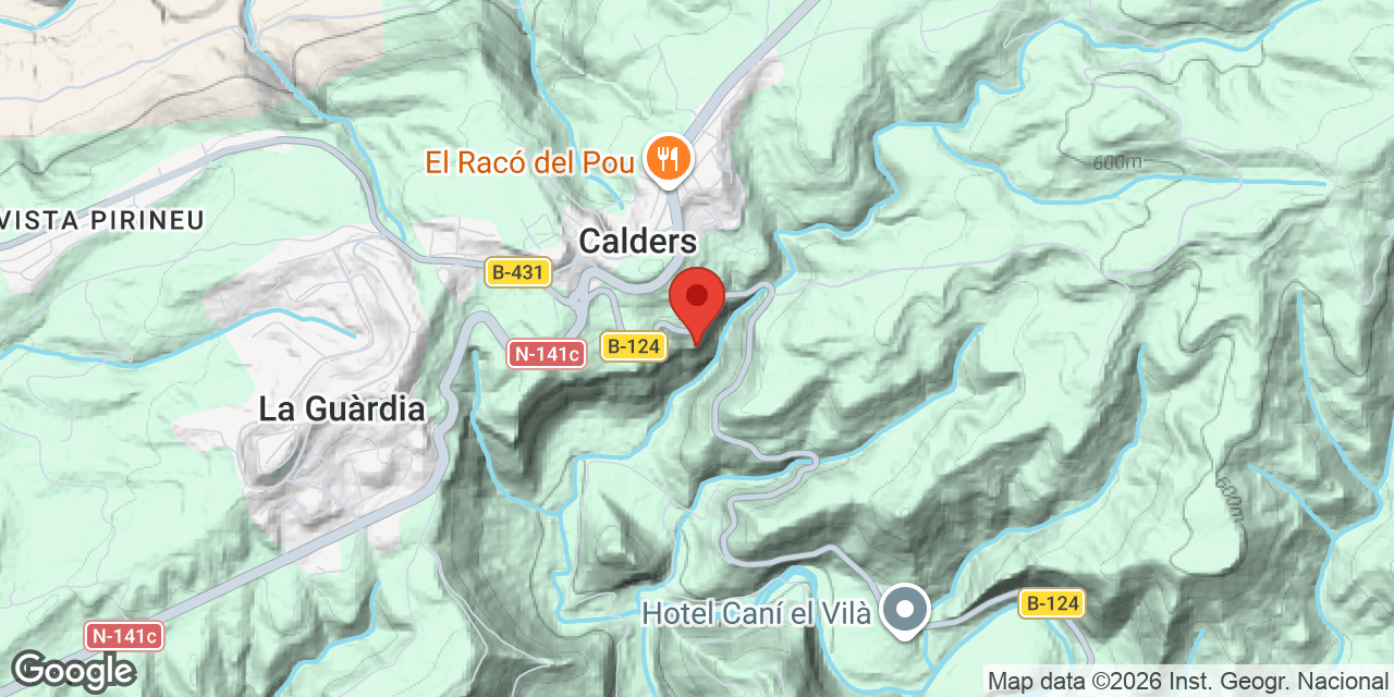 Mapa de situació de FALZIES, BALMA I COVA DE LES