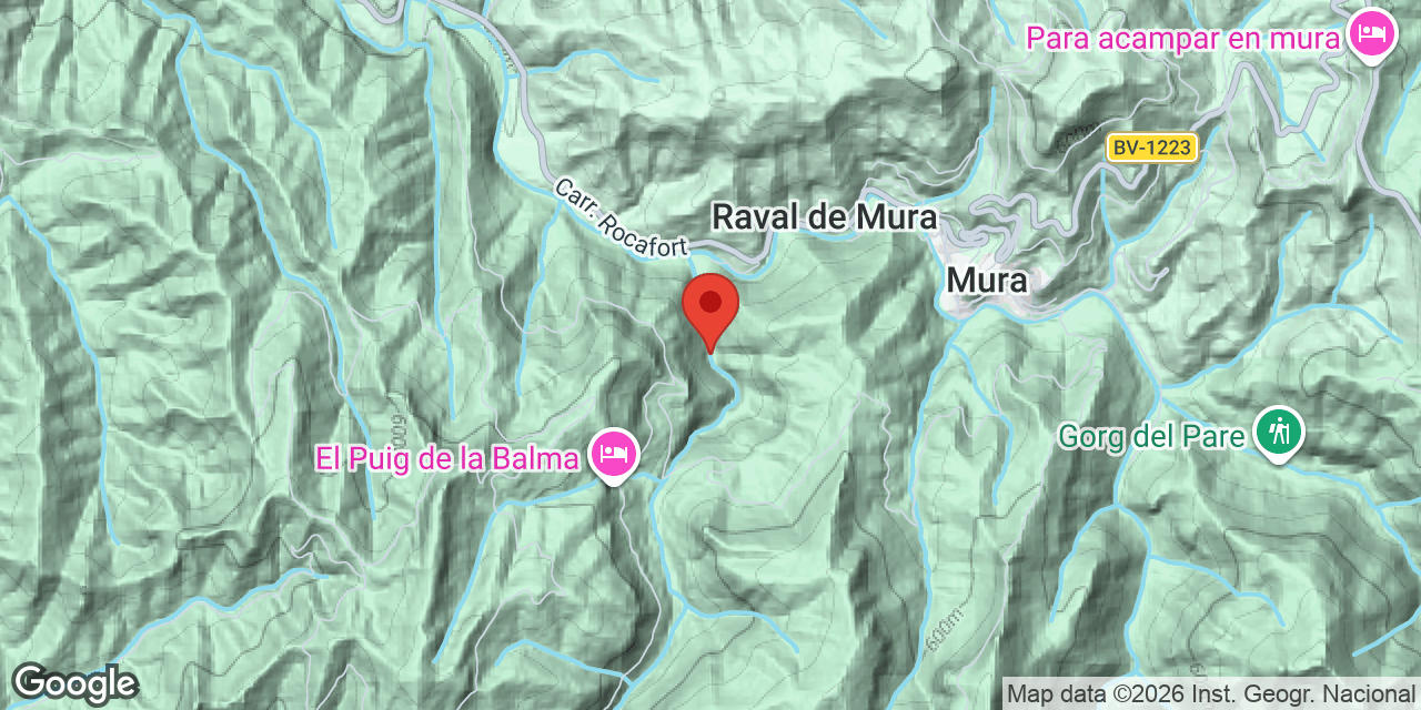 Mapa de situació de FONT DE LA GUILLOTERA, BALMA DE LA