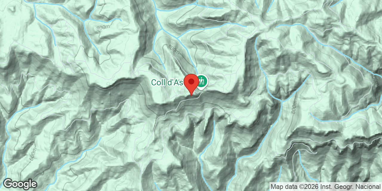 Mapa de situación de ALÇADA, COVA