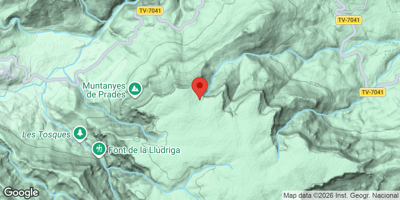 Mapa de situació de PORTELL, FORAT DEL