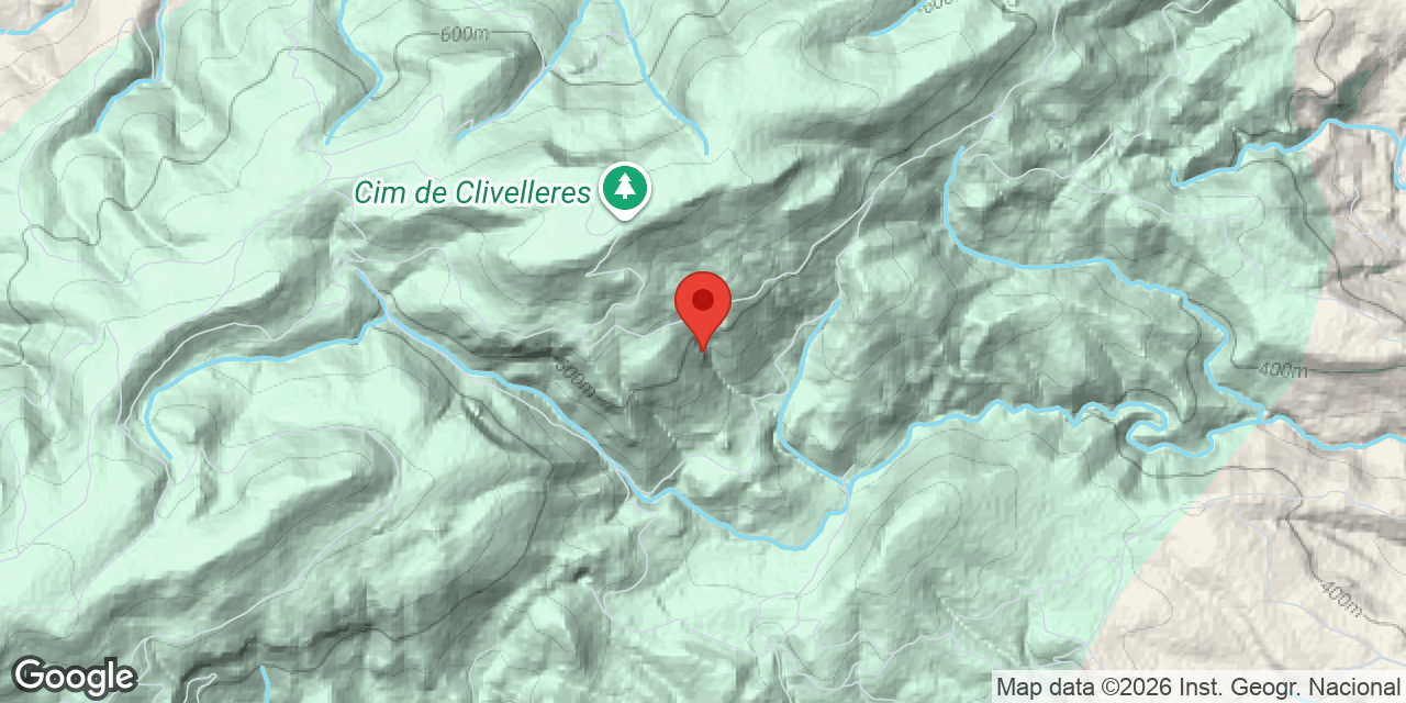 Mapa de situació de ROQUES ROGES, FORAT DE LES