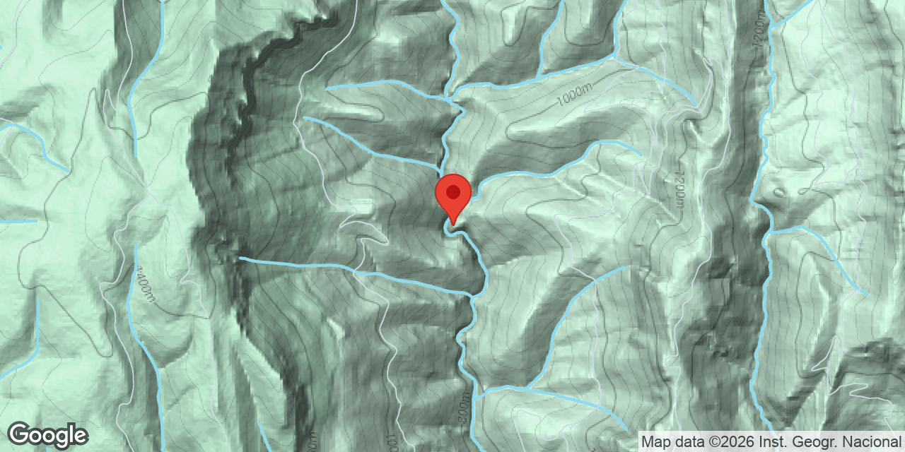 Mapa de situació de EMBOSCATS DEL TORRENT NEGRE, COVA DELS