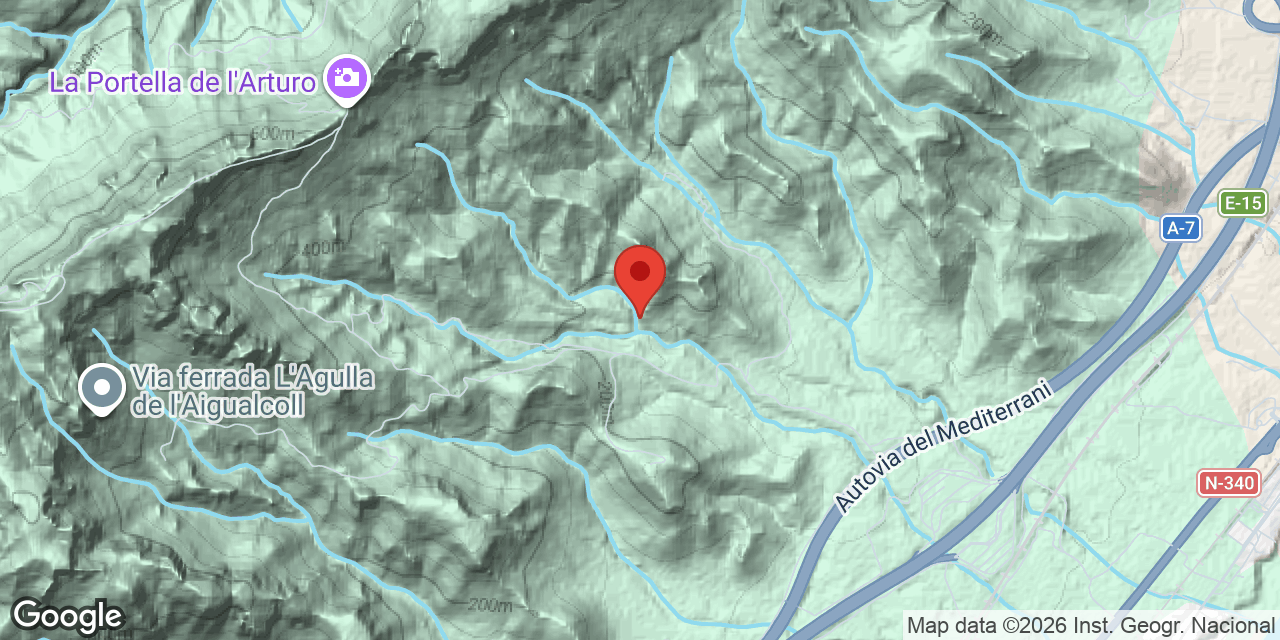 Mapa de situación de NEGRE, FORAT