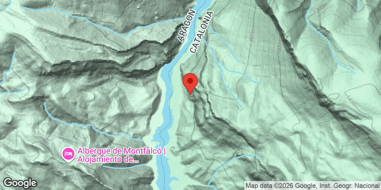 Mapa de situación de MILL, COVA DEL
