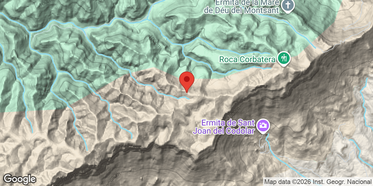 Mapa de situación de BRUIXA, FORADADA DE LA