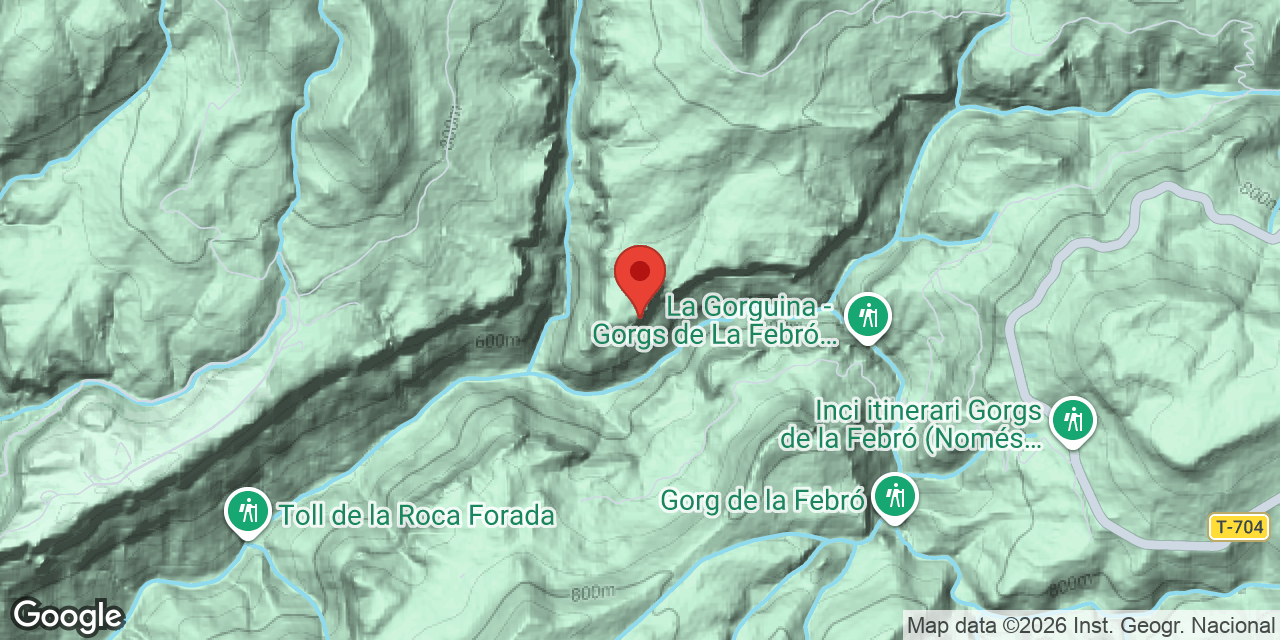 Mapa de situación de NÚVIES, COVA DE LES