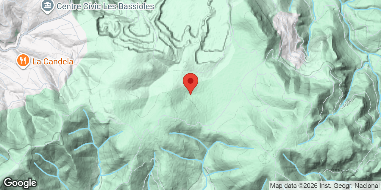 Location map of CARBONERA, AVENC DE LA