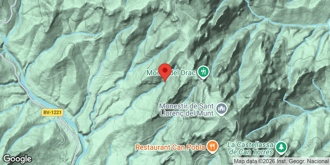 Mapa de situación de CAN PÈLECS, BALMA CORRAL DE