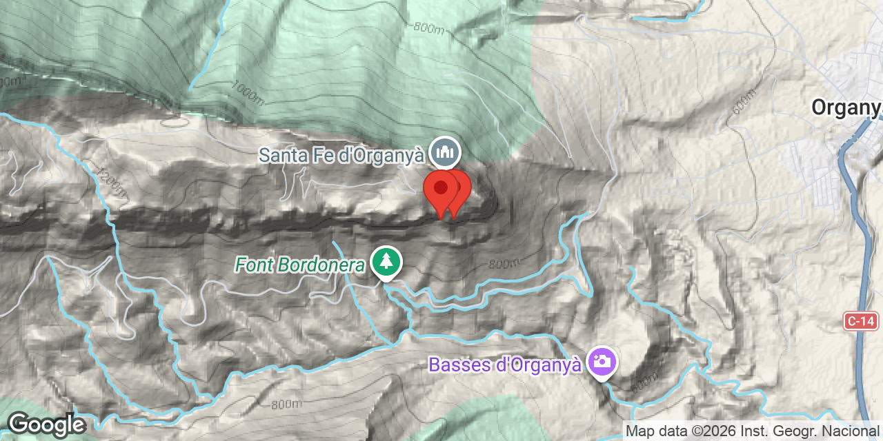 Mapa de situación de SANTA FE, COVA DE