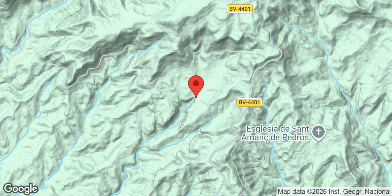 Mapa de situació de ESPLUGUES, BALMA DE LES