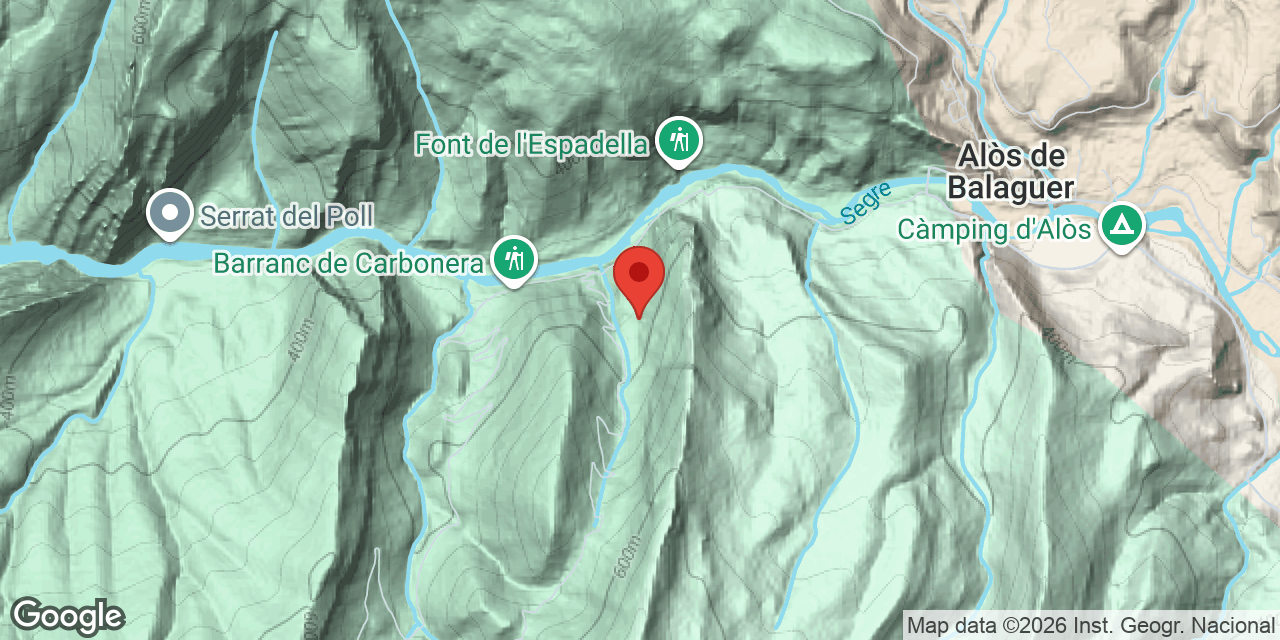 Mapa de situació de SABORELL, COVA 3 DE