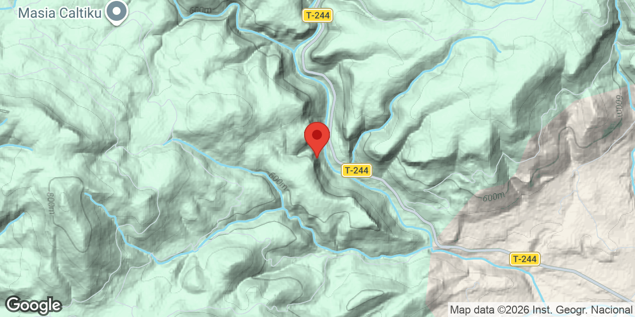 Mapa de situación de BALCÓ, AVENC DEL