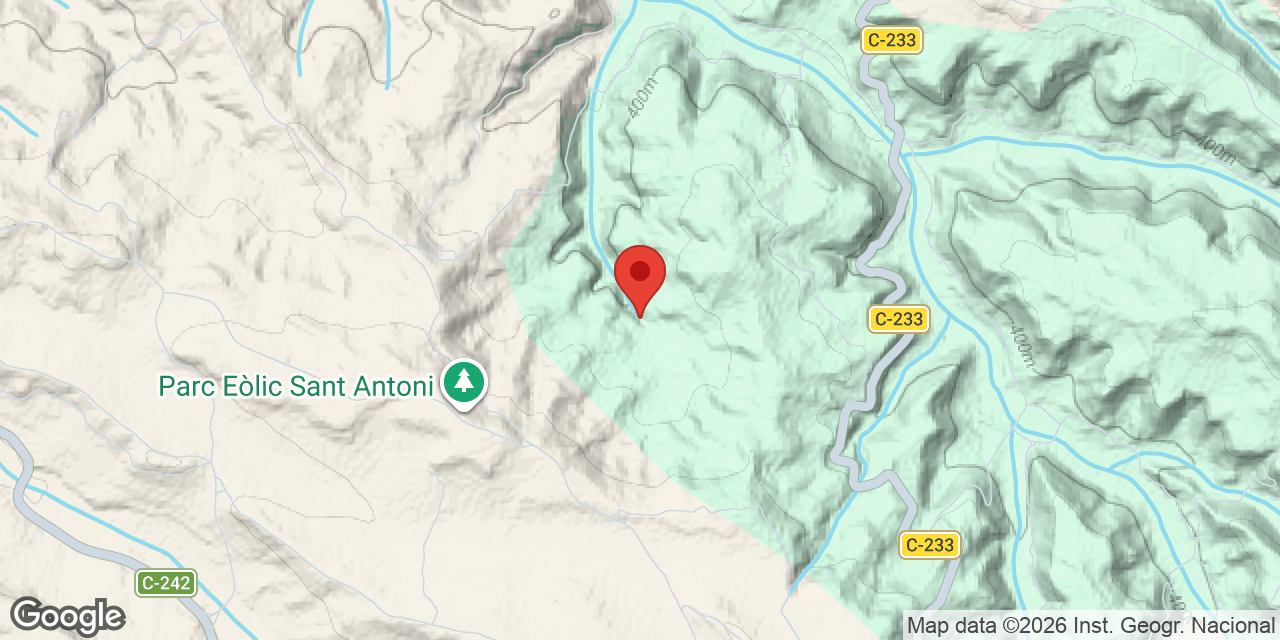 Carte de situation de SATORRE, FONT DE