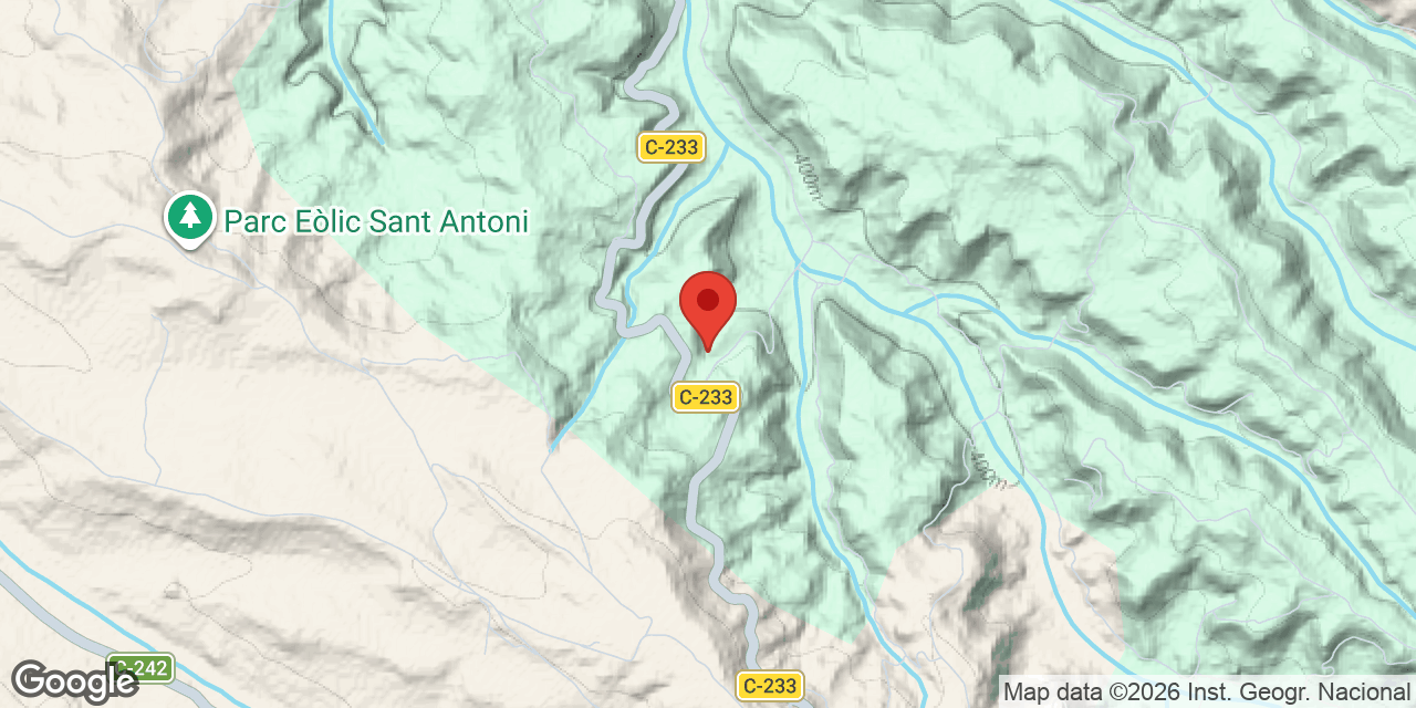 Mapa de situación de CLIMENT, COVA DEL