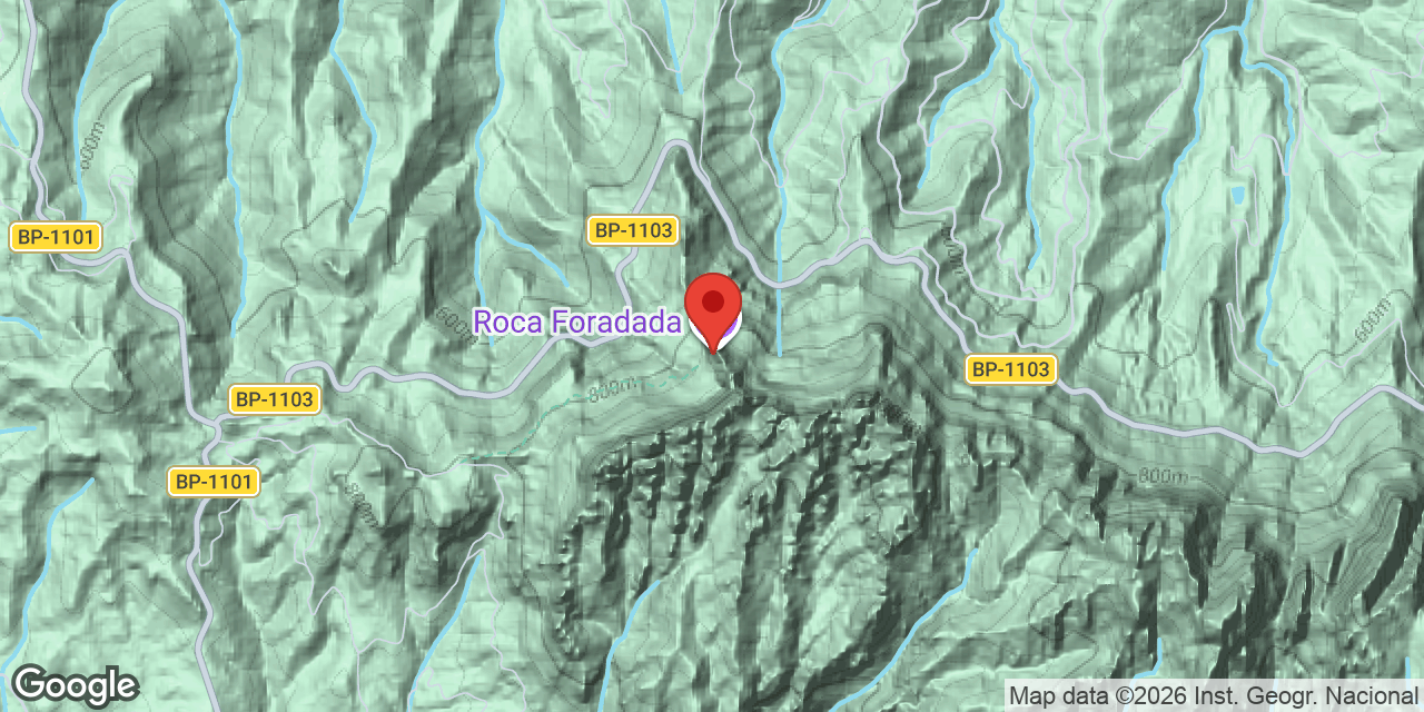 Mapa de situació de FORADADA, LA ROCA