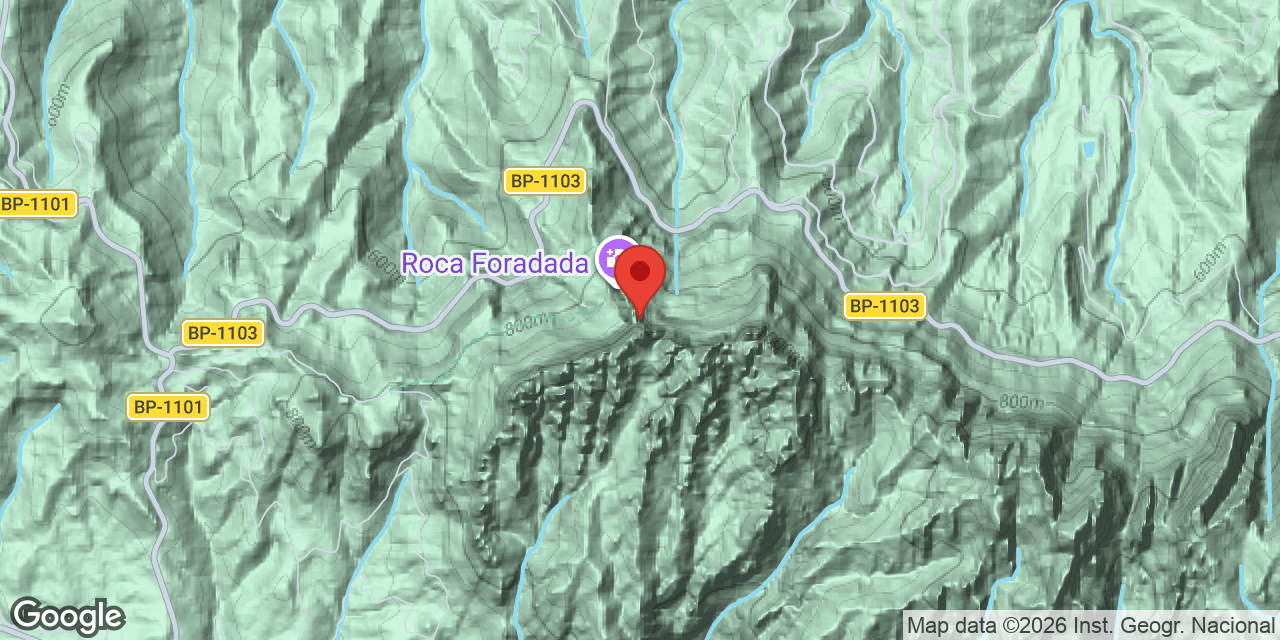 Mapa de situació de GALLARET-CAPETA, ESCLETXA