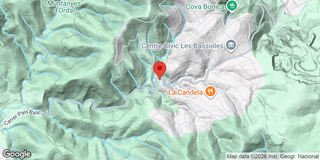 Mapa de situació de CUNETA, AVENC DE LA