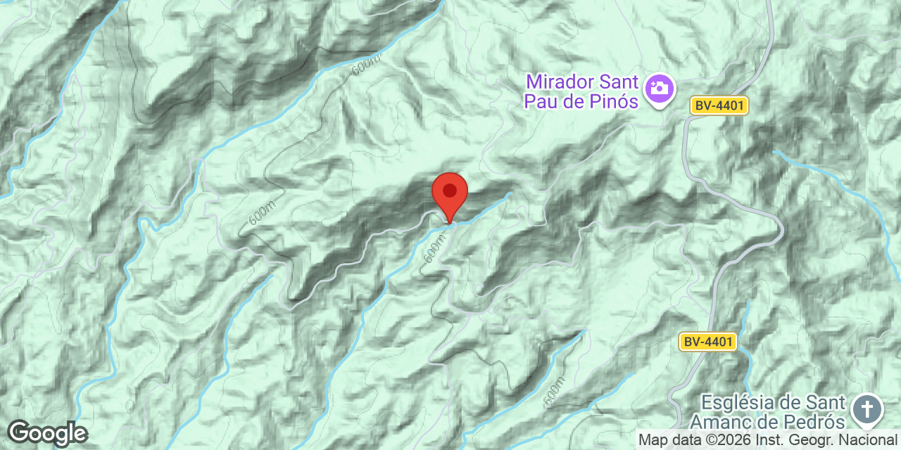 Location map of FONT DE LA VALL VILARAMÓ, BALMA DE LA