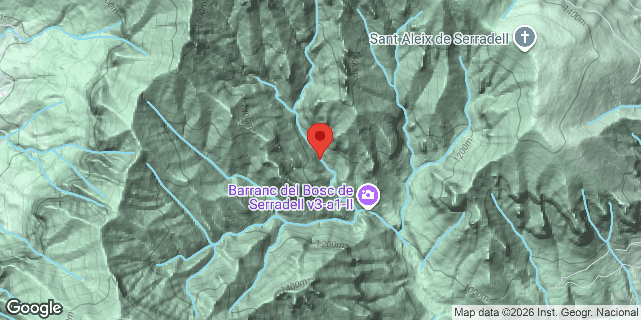 Mapa de situació de CUBERES, COVA