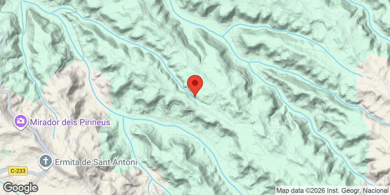 Mapa de situació de VALL COMANCERDÀ, COVA DE LA