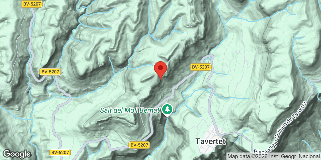 Mapa de situació de SUNYER VELL, BALMA