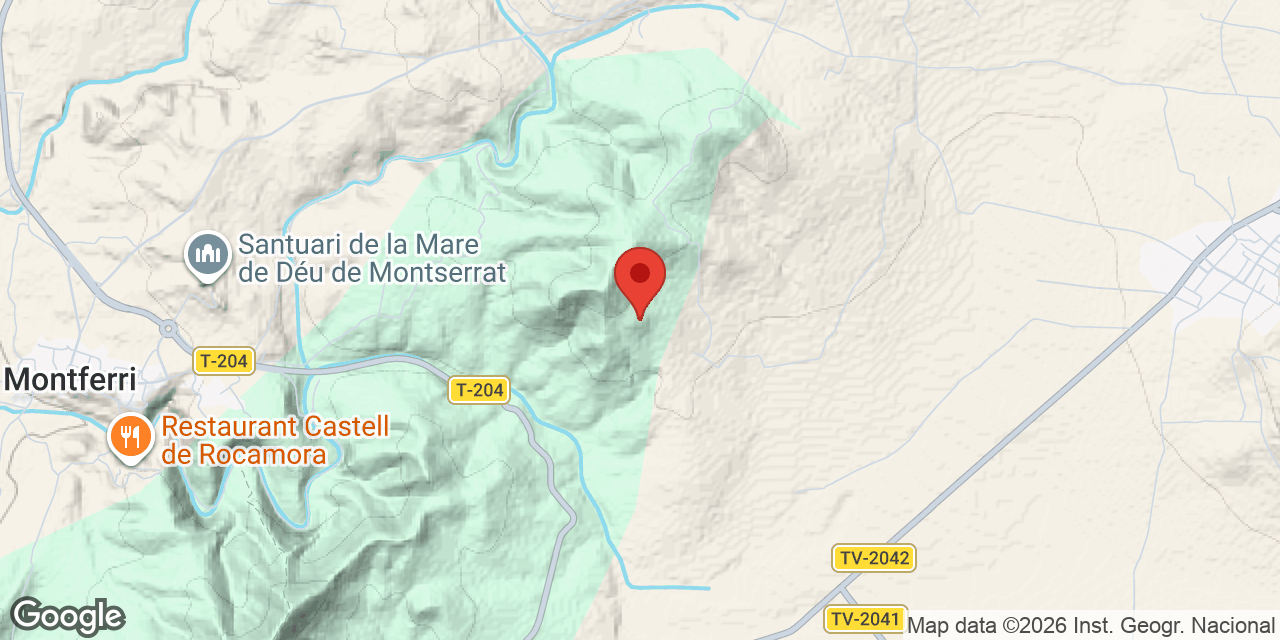 Mapa de situació de FAIET, COVA DEL